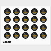 Eat Sleep Chipotle Herhaal Grappig Chipotle L Ronde Sticker (Vel)