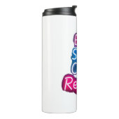 Eat Sleep Code herhalen Thermosbeker (Gedraaid links)