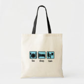 Eat Sleep Code Tote Bag (Voorkant)