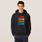 Eat Sleep Corn Dogs Repeat  Corndog Foodie Hoodie (Voorkant volledig)