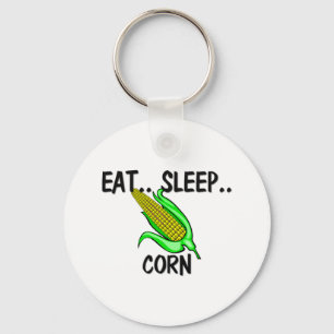 Eat Sleep CORN Sleutelhanger