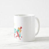 EAT SLEEP CRICKET REPEAT - CRICKET LOVER KOFFIEMOK (Voorkant rechts)