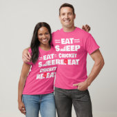 Eat Sleep Cricket Repo Cricket Player T-shirt (Unisex)