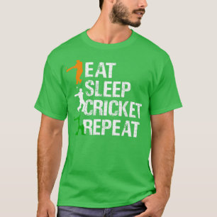 Eat Sleep Cricket Repo Cricketing Paling Crick T-shirt