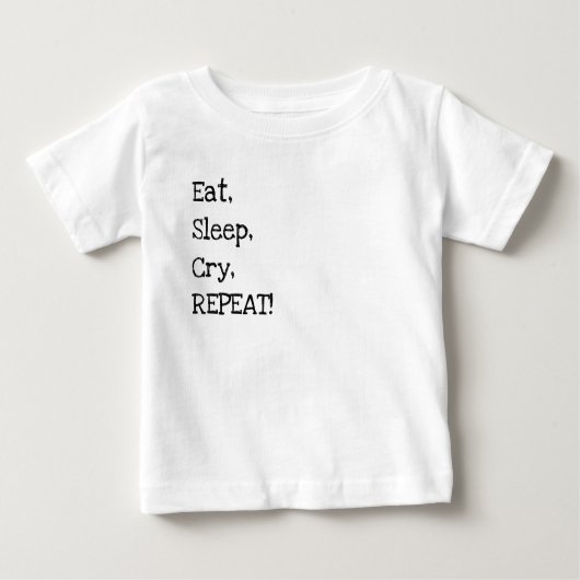Eat, Sleep, Cry, Repeat! (Voorkant)