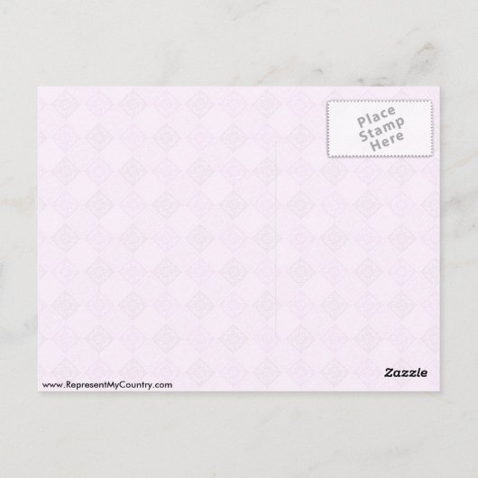 Eat Sleep Cuba Briefkaart (Achterkant)