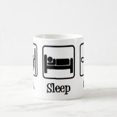 Eat Sleep Cut Hair Koffiemok (Center)