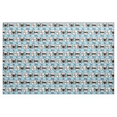 Eat Sleep Cut Hair Stof (Fat Quarter)