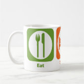 Eat Sleep Cut Meat Koffiemok (Links)