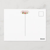 Eat Sleep Daf Yomi Herhalen - Joodse Humor Talmud Briefkaart (Achterkant)