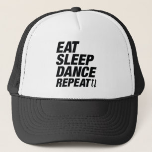 Eat Sleep Dance Herhalen Trucker Pet