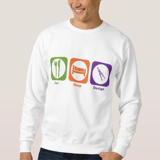 Eat Sleep Design Trui (Voorkant)