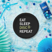 Eat Sleep Disk Golf Repair Papieren Bordje (Feest)