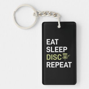 Eat Sleep Disk Golf Repair Sleutelhanger