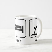 Eat Sleep Dive Mok (Voorkant rechts)