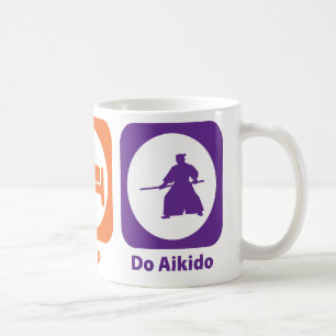 Eat Sleep Do Aikido Koffiemok