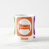 Eat Sleep Do Compliance Koffiemok (Center)