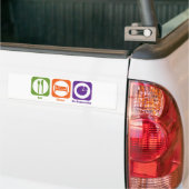 Eat Sleep Do Economics Bumpersticker (Op Truck)