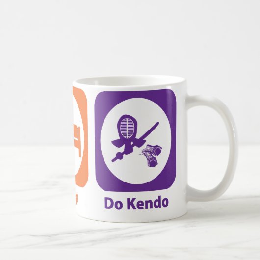 Eat Sleep Do Kendo Koffiemok (Rechts)