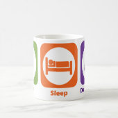 Eat Sleep Do Nutrition Koffiemok (Center)