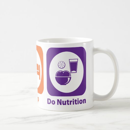 Eat Sleep Do Nutrition Koffiemok (Rechts)