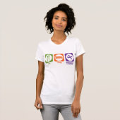 Eat Sleep Do Polymer Chemie T-shirt (Voorkant volledig)