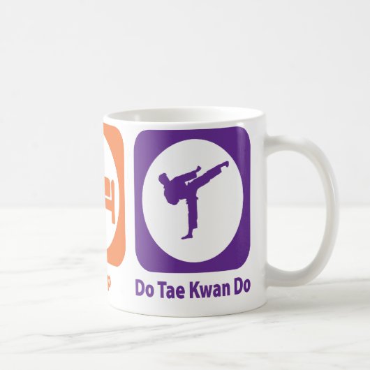 Eat Sleep Do Tae Kwan Do Koffiemok (Rechts)
