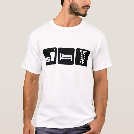 Eat Sleep Drag Race T-shirt (Voorkant)