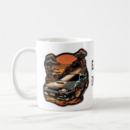 Eat Sleep Drift herhalen. Japanse auto extreem Koffiemok