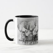 Eat Sleep Drink Mule Deer Mok (Links)