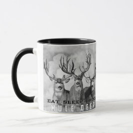 Eat Sleep Drink Mule Deer Mok