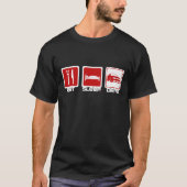 Eat Sleep Drive -Oc- T-shirt (Voorkant)