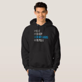Eat Sleep Drop Loads Herhalen Trucker Hoodie (Voorkant volledig)