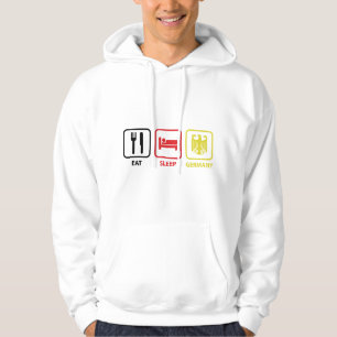 Eat Sleep Duitsland Hoodie