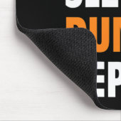 Eat Sleep Dunk Herhaal Fun Basketball Bball Muismat (Hoek)