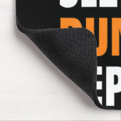 Eat Sleep Dunk Herhaal Fun Basketball Bball Muismat (Hoek)