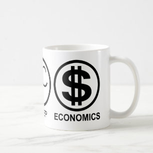 Eat Sleep Economics Koffiemok