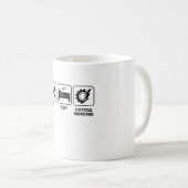 Eat. Sleep. Electrical Engineering Koffiemok (Voorkant rechts)