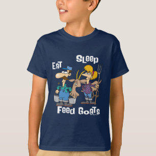 Eat Sleep Feed Geiten T-shirt