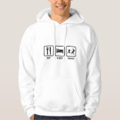 Eat Sleep Fence Hoodie (Voorkant)