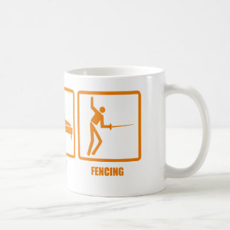 Eat Sleep Fencing Koffiemok