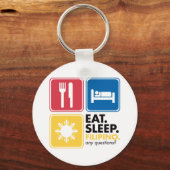 Eat Sleep Filipino Sleutelhanger (Voorkant)