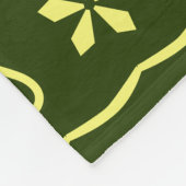 Eat Sleep Fish. Grote TROUT! Angler's mooie Fleece Deken (Hoek)