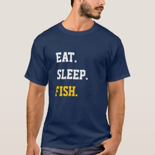 Eat Sleep Fish T-shirt