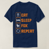 Eat Sleep Fo RepeatFo T-shirt (Design voorkant)