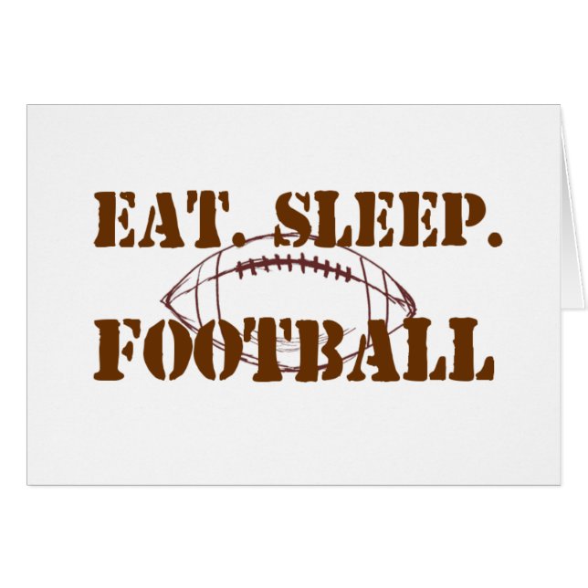 Eat.Sleep.Football (Voorkant Horizontaal)