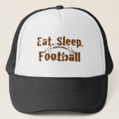 Eat.Sleep.Football 08 Trucker Pet (Voorkant)