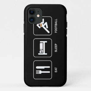 Eat Sleep Football Case-Mate iPhone Case