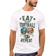 Eat Sleep Football Herhalen