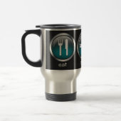 Eat Sleep Football: Travel Mug Reisbeker (Links)
